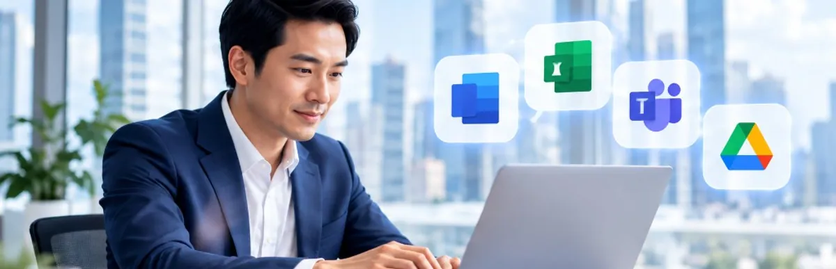 ผู้บริหารใช้งาน Microsoft 365 และ Google Workspace
